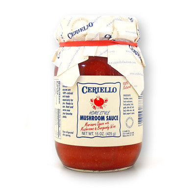 Ceriello Homemade Mushroom Sauce