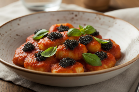 Gnocchi with Caviar