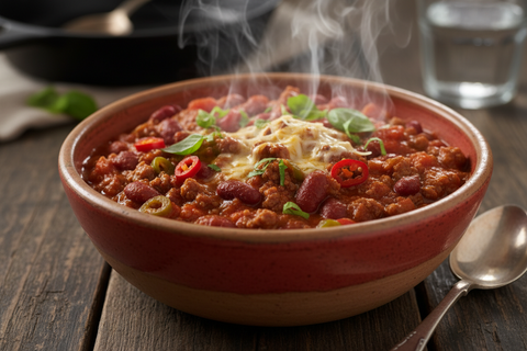 Spicy Marinara Chili Con Carne