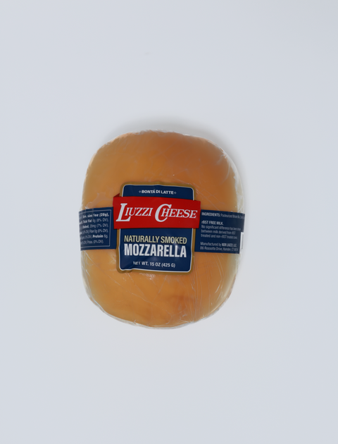 Liuzzi hand-wrapped smoked mozzarella, approx. 15 oz