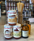 Ceriello pasta sauces with imported pasta and Ceriello Balsamic Vinaigrette