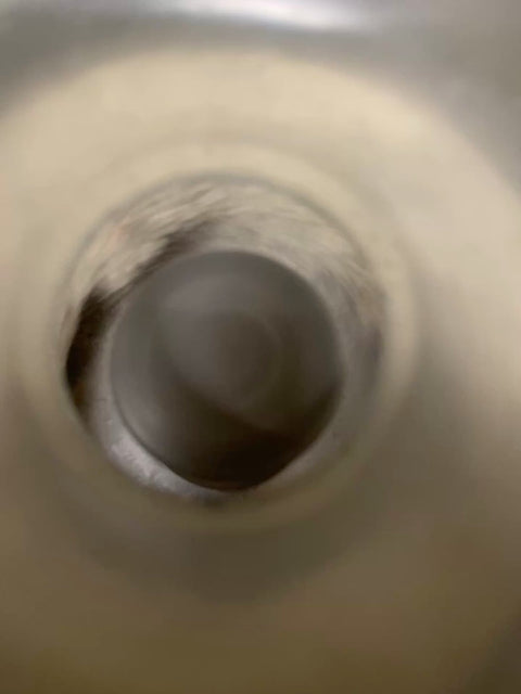 Close Up of Salt Spinning in a Food Processor