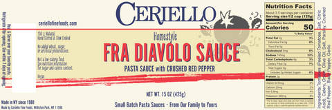 Ceriello Homemade Fra Diavolo