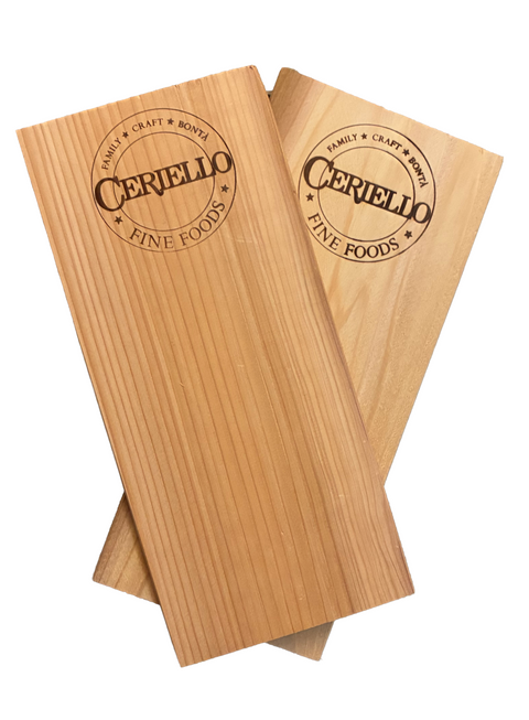 Ceriello Branded Cedar Grilling Planks