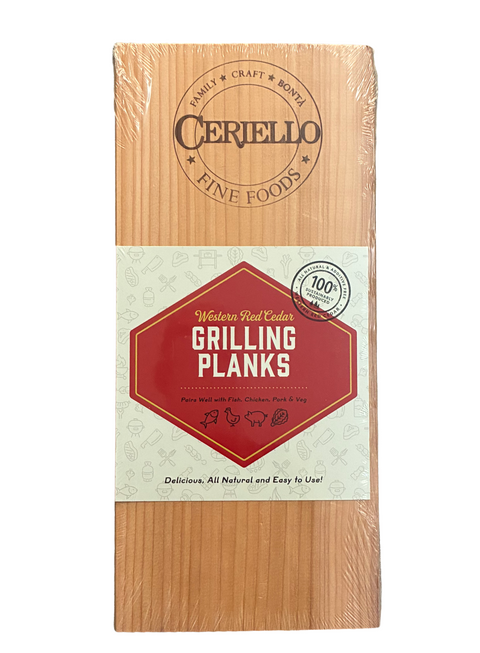 Ceriello Branded Cedar Grilling Planks