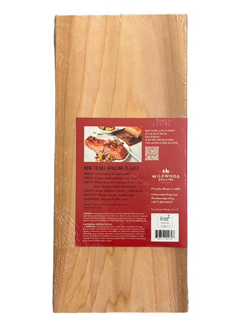 Ceriello Branded Cedar Grilling Planks