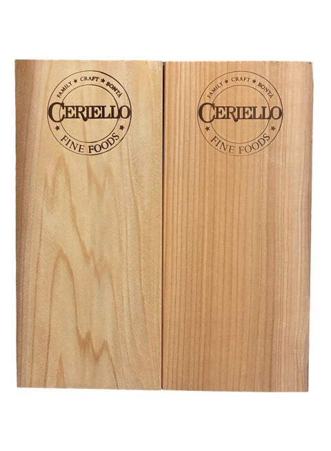 Ceriello Branded Cedar Grilling Planks