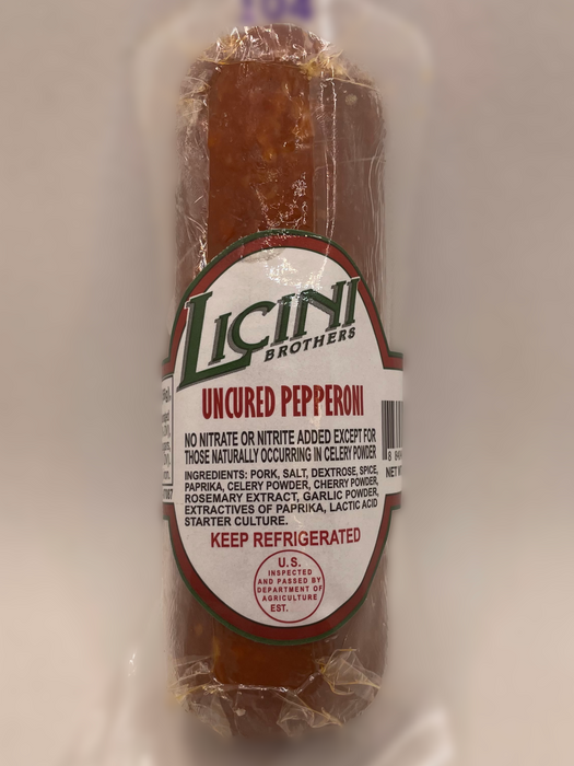 Licini All Natural Pepperoni